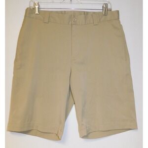 Slazenger‎ Golf Shorts Men's Sz 32 Beige Casual Flat Front